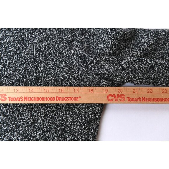 J. Jill Sweater Women's Sz S Black Marled Cotton Sweater Casual Top Pullover - Picture 10 of 12